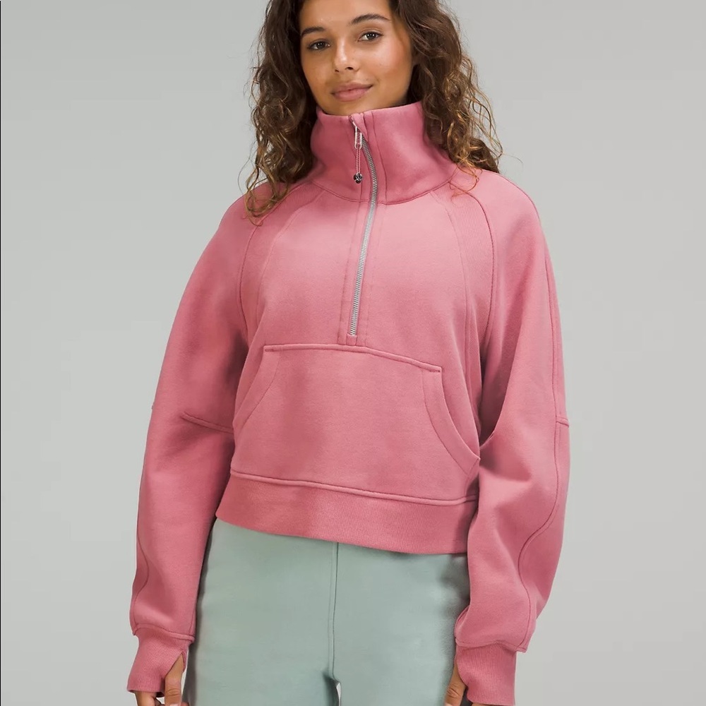 Lululemon Scuba Oversized Funnel Neck Half Zip